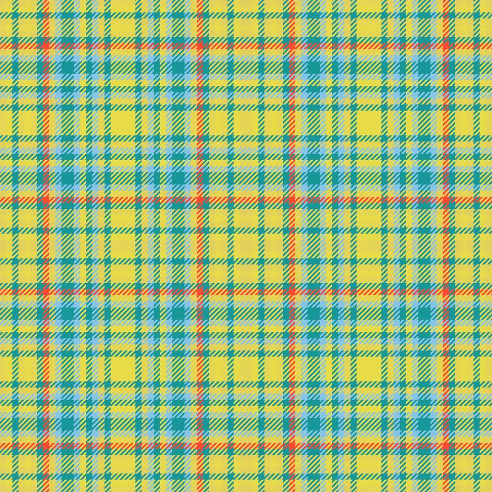 Plaid textile background. Check pattern tartan. Texture fabric vector seamless.