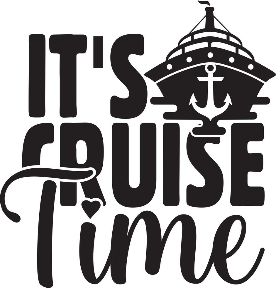 Cruise T-Shirt Design Bundle, Typography T-Shirt Design vector