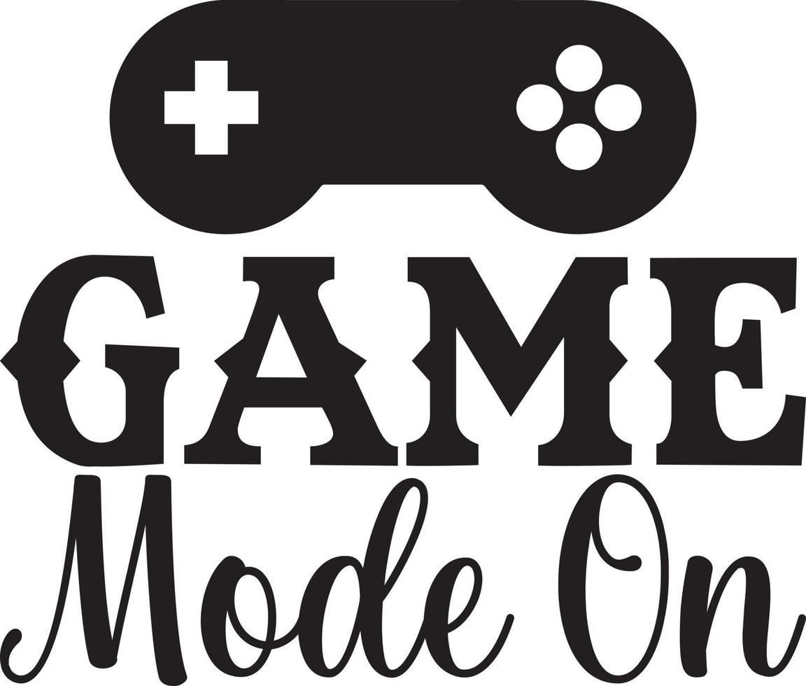 Game mode on eps 15917924 vector art at vecteezy
