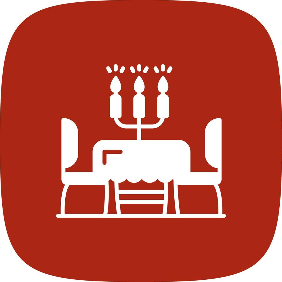 Dinner Creative Icon Design vector