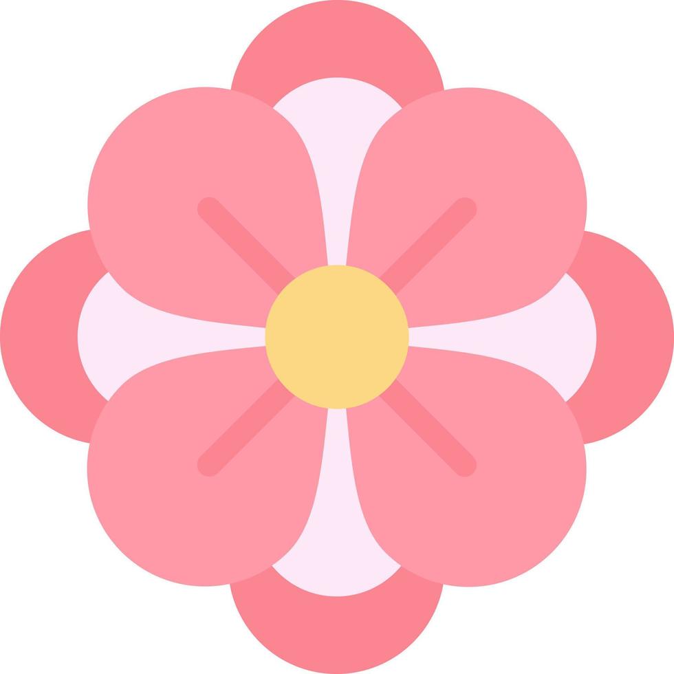 anémona flor de anémona flor flor de primavera icono de color plano icono de vector plantilla de banner