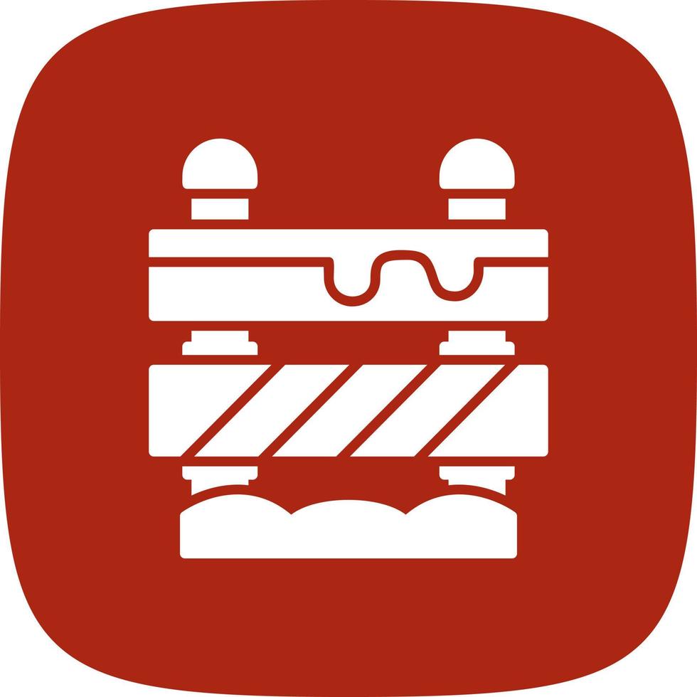 Road Block Creative Icon Design vector