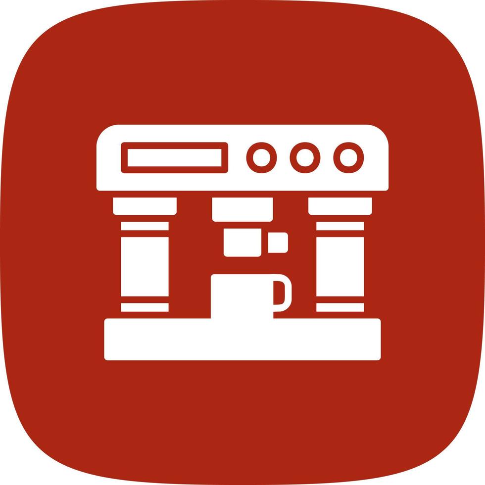 Coffee Maker Creative Icon Design vector