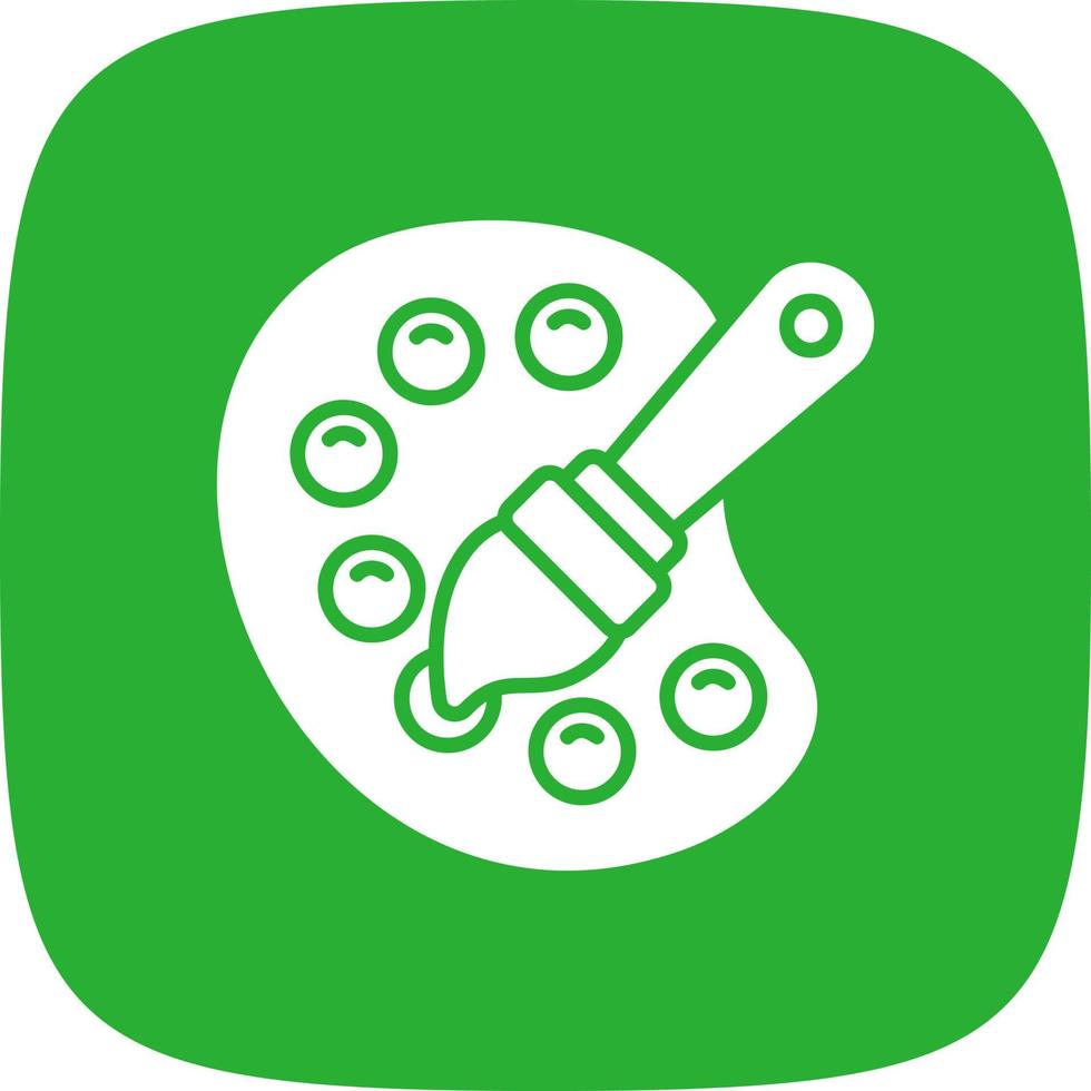 Palette Creative Icon Design vector