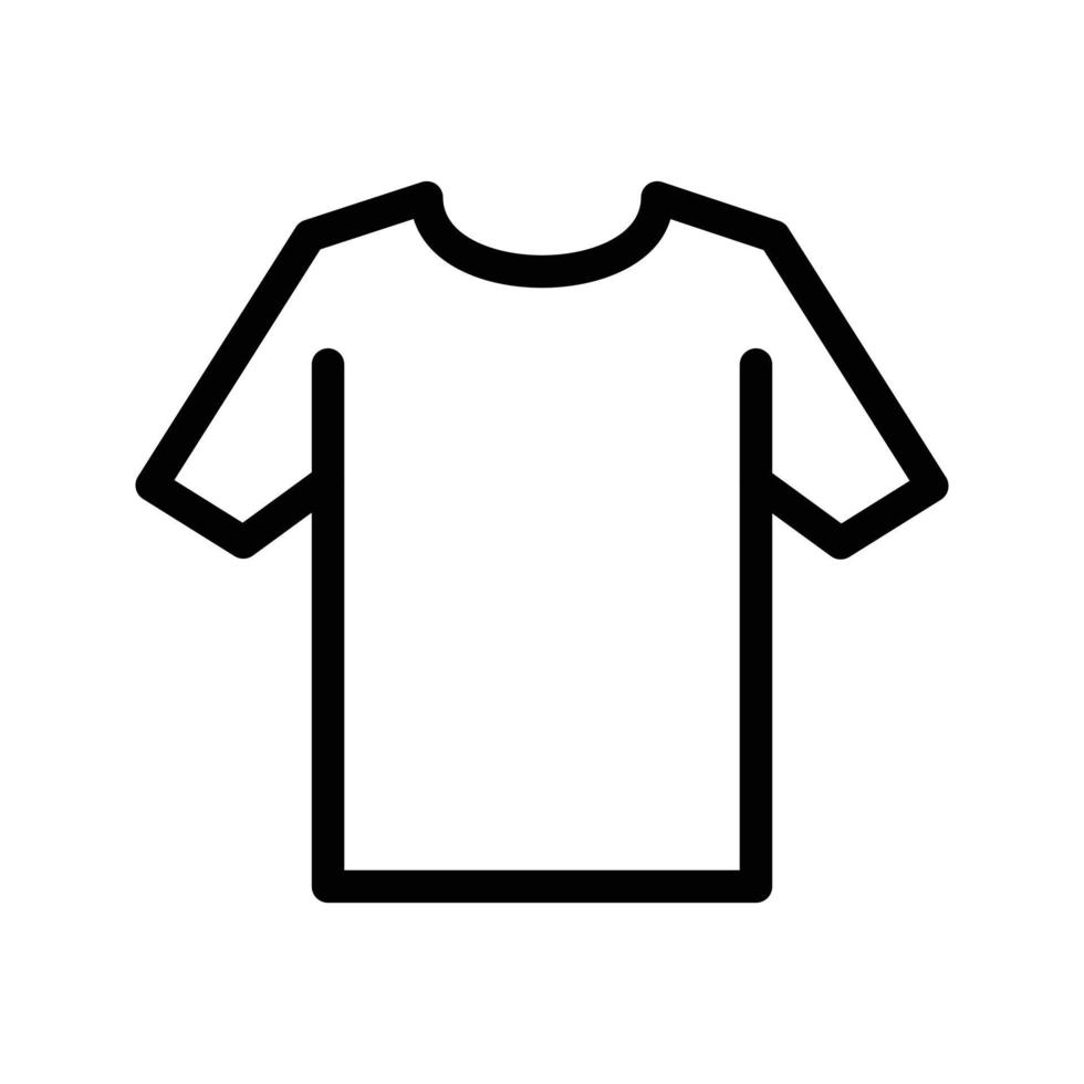 ilustración de vector de camisa en un fondo. símbolos de calidad premium. iconos vectoriales para concepto y diseño gráfico.