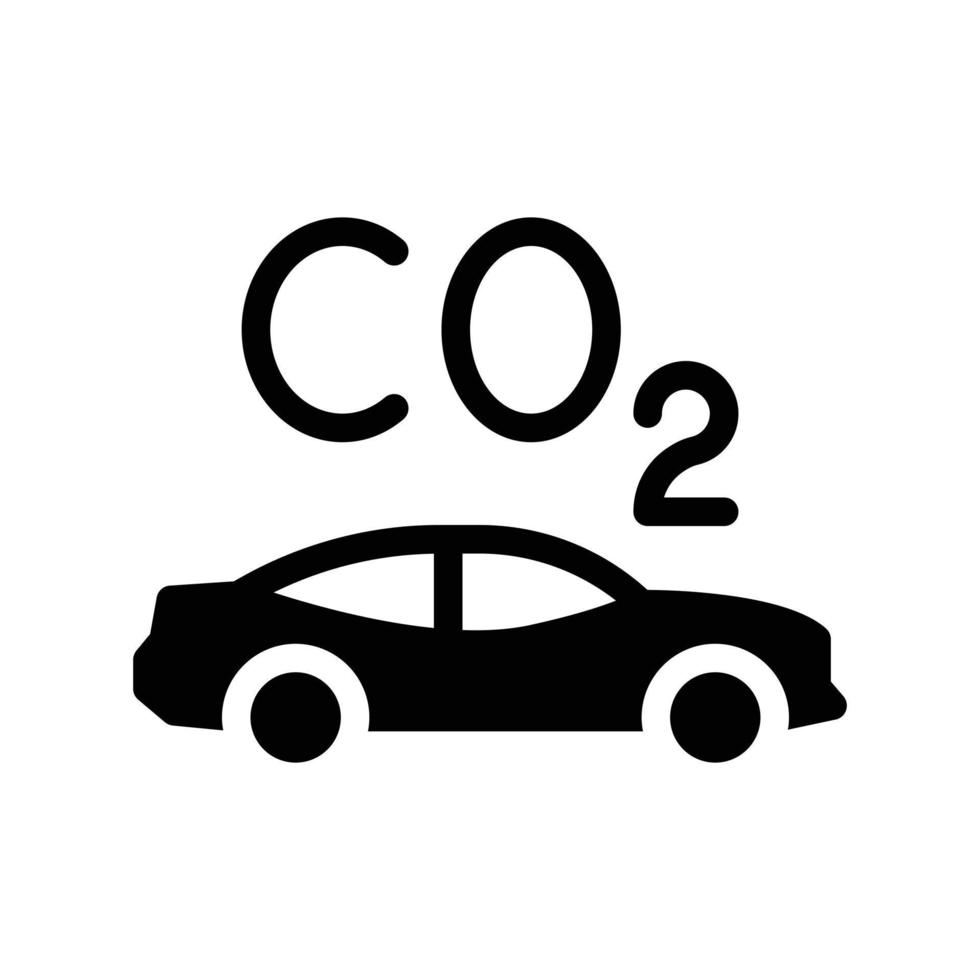 co2 vehicle vector illustration on a background.Premium quality symbols.vector icons for concept and graphic design.