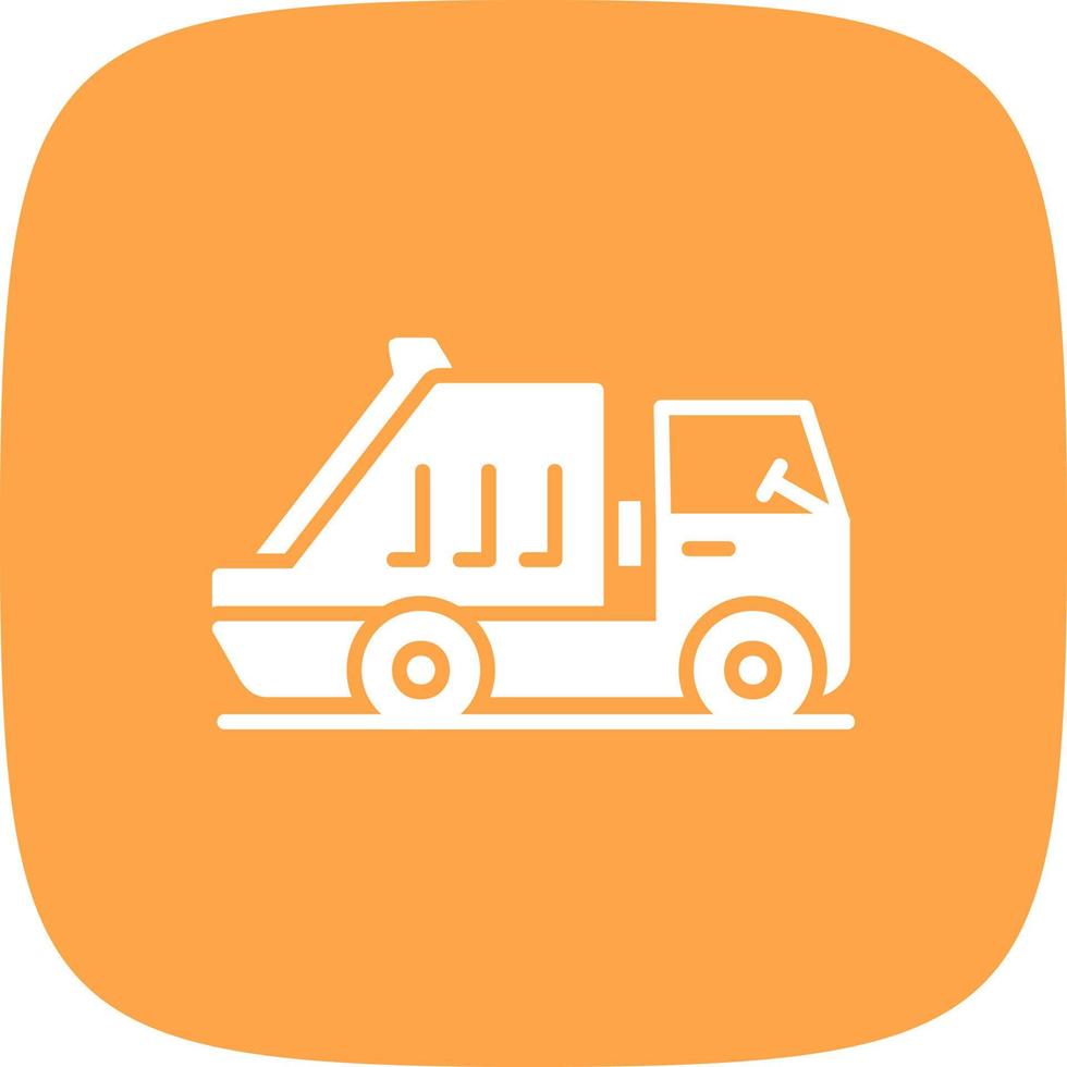 Car Waste Creative Icon Design vector