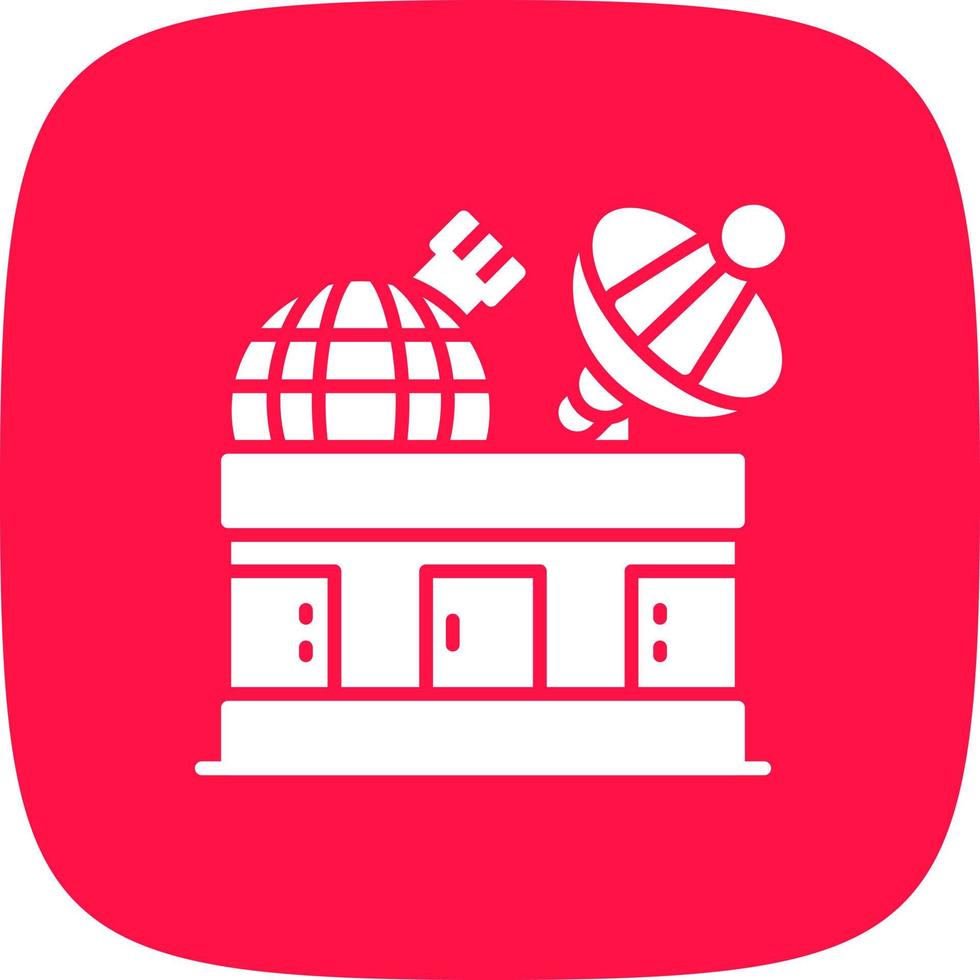 Observatory Creative Icon Design vector
