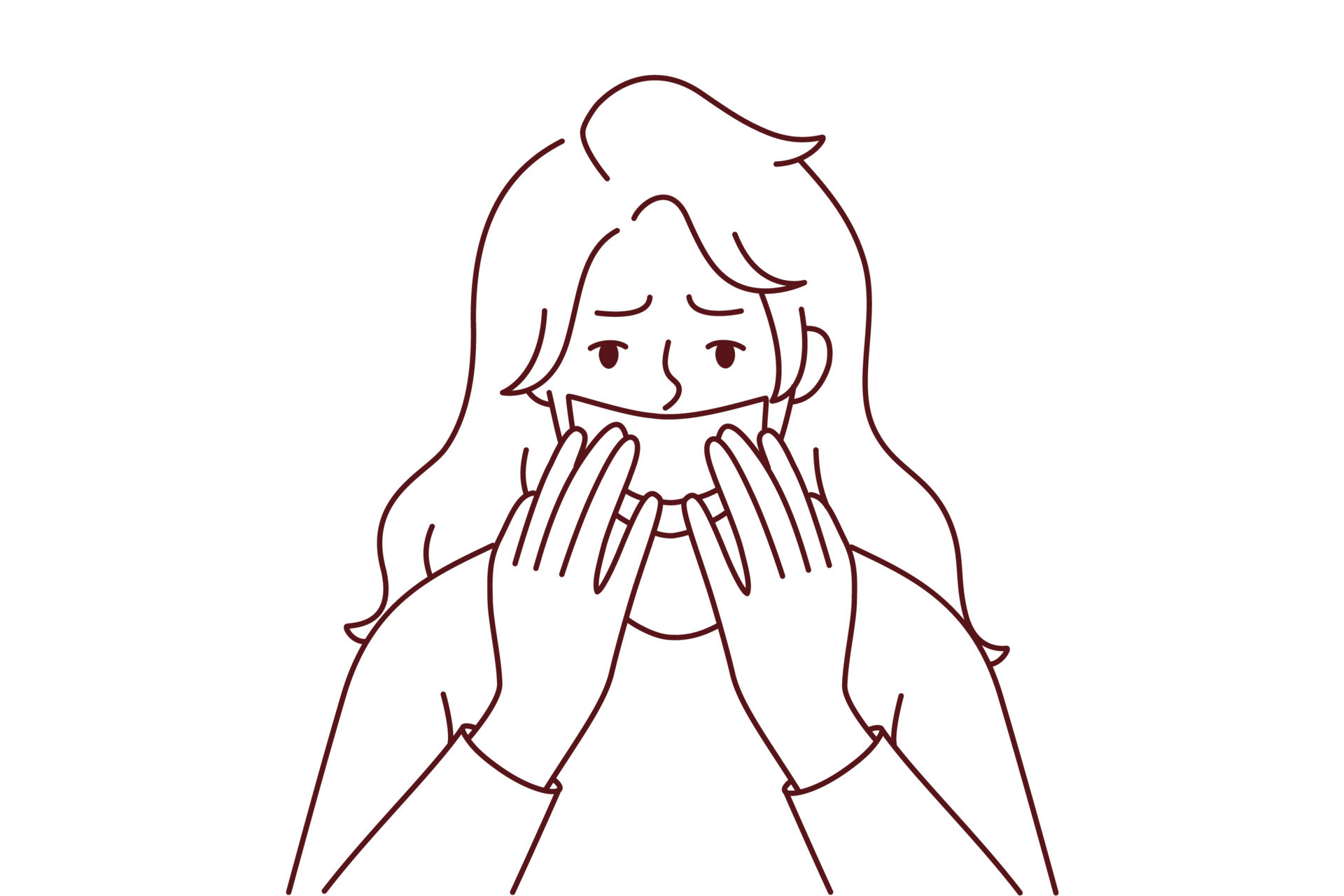 Anxious Woman With Tape On Mouth 15922380 Vector Art At Vecteezy anxious-woman-with-tape-on-mouth-15922380-vector-art-at-vecteezy
