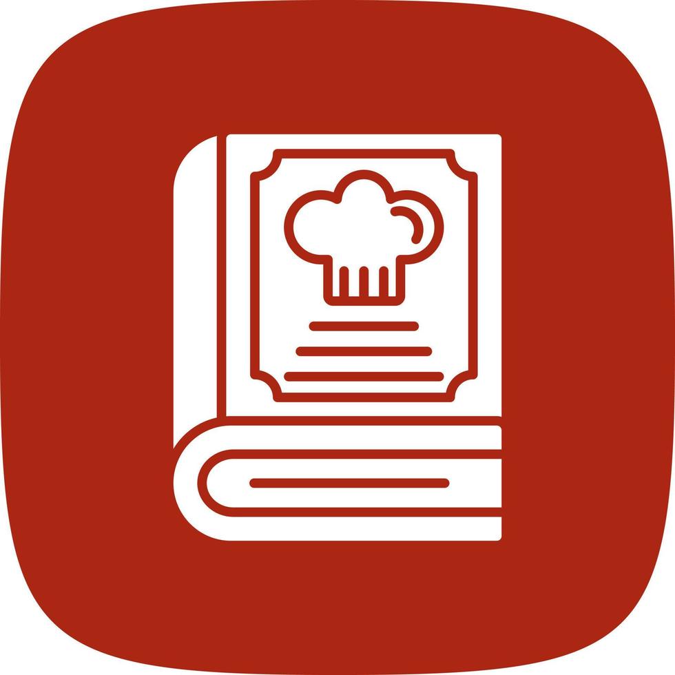 diseño de icono creativo de libro de cocina vector