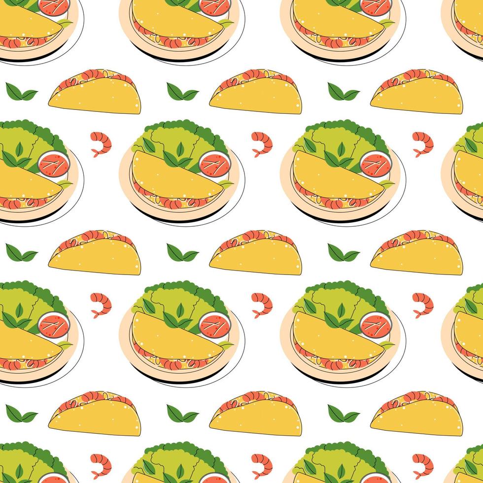 bright vector illustration of Asian food. Vietnamese menu, Asian dishes for menus and restaurants.