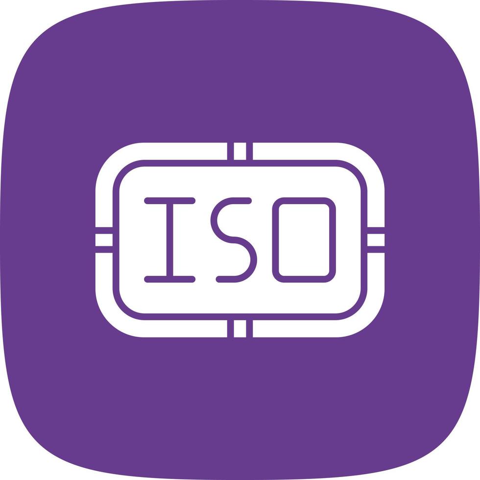 Iso Creative Icon Design vector