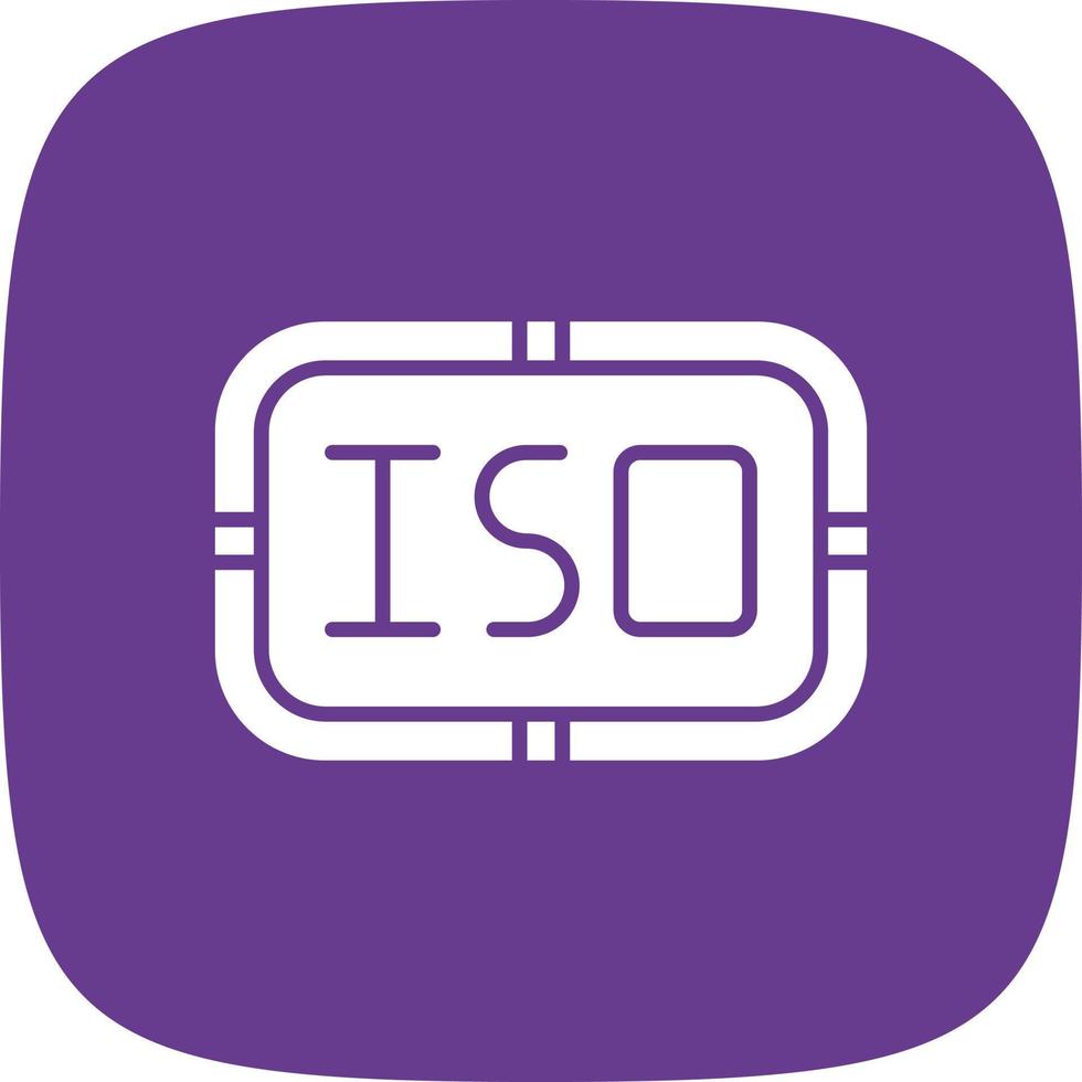 Iso Creative Icon Design vector