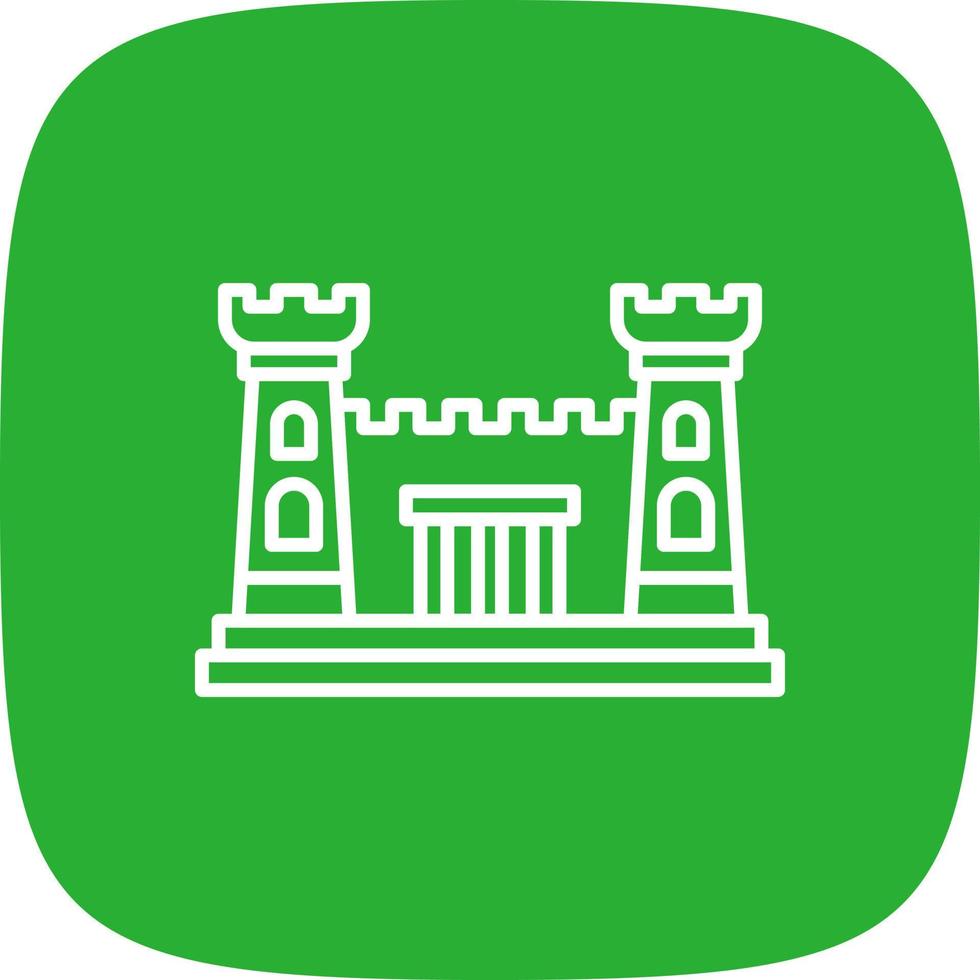Fortress Creative Icon Design vector