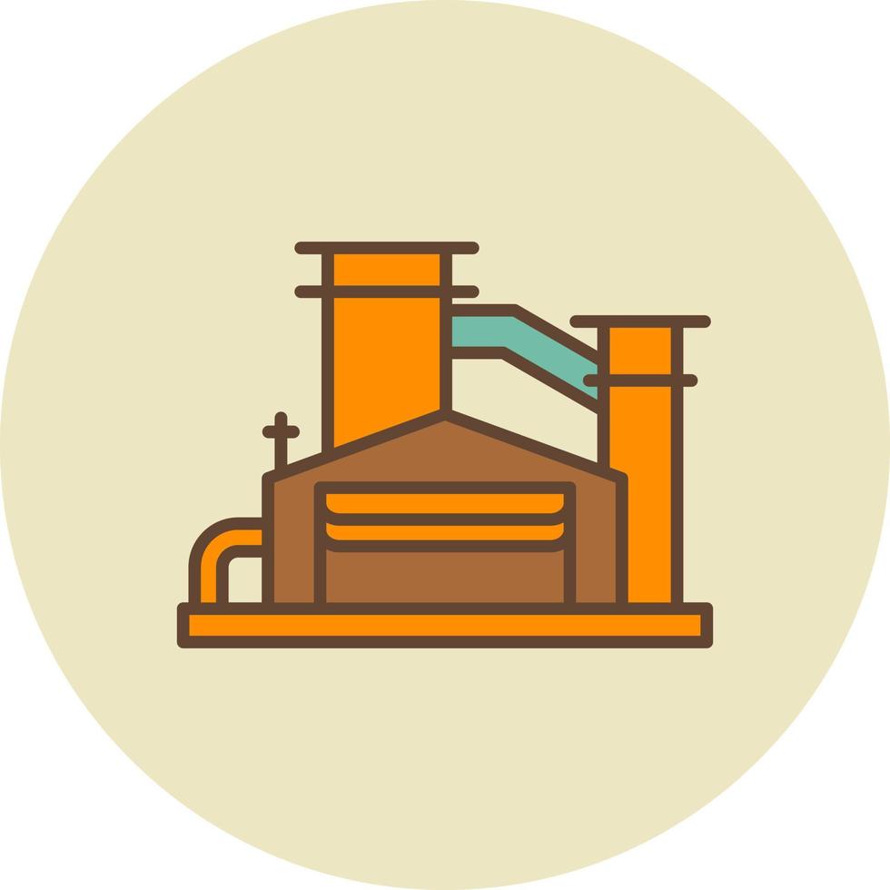 Factory Creative Icon Design vector