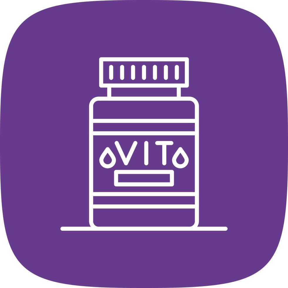 Vitamin Creative Icon Design vector