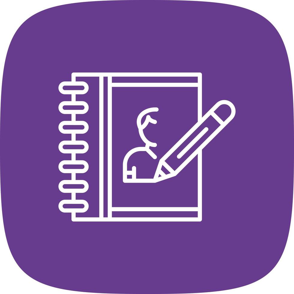 Sketch Creative Icon Design vector