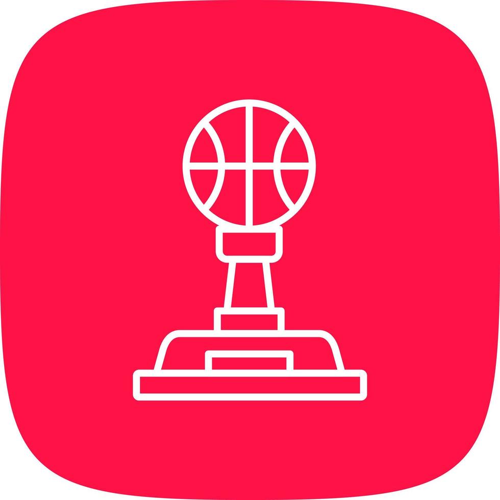 diseño de icono creativo de baloncesto vector