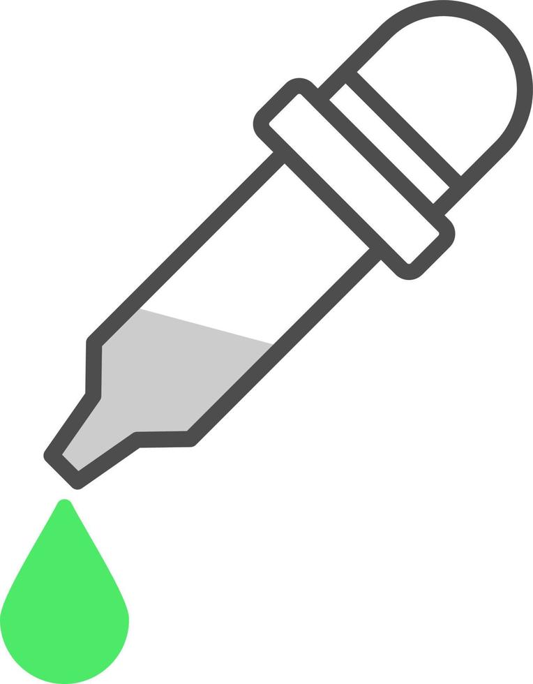 Eyedropper Creative Icon Design vector