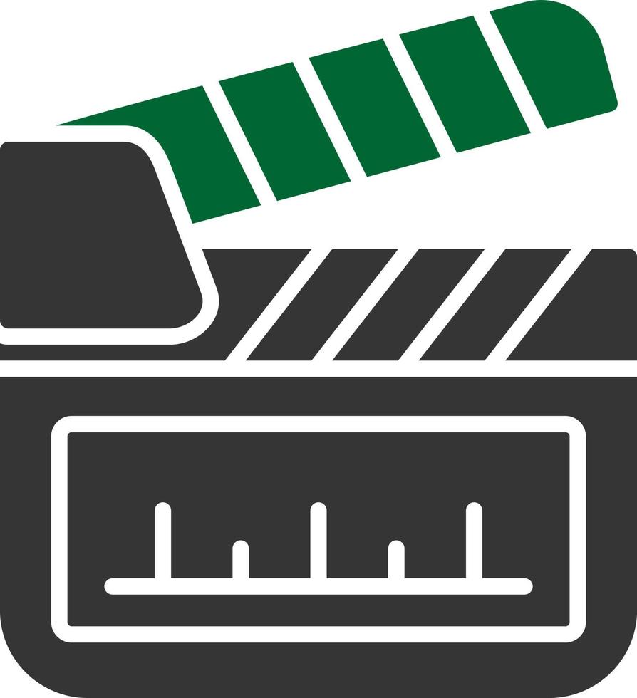 Clapperboard Creative Icon Design vector