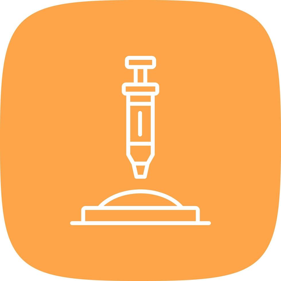 Thermal Paste Creative Icon Design vector