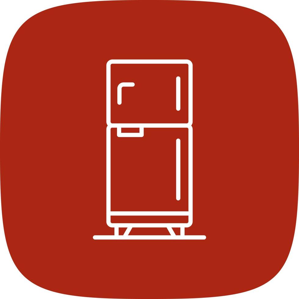 Fridge Creative Icon Design vector