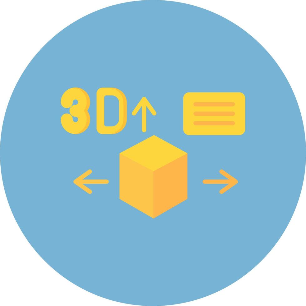 3D Design Creative Icon Design vector