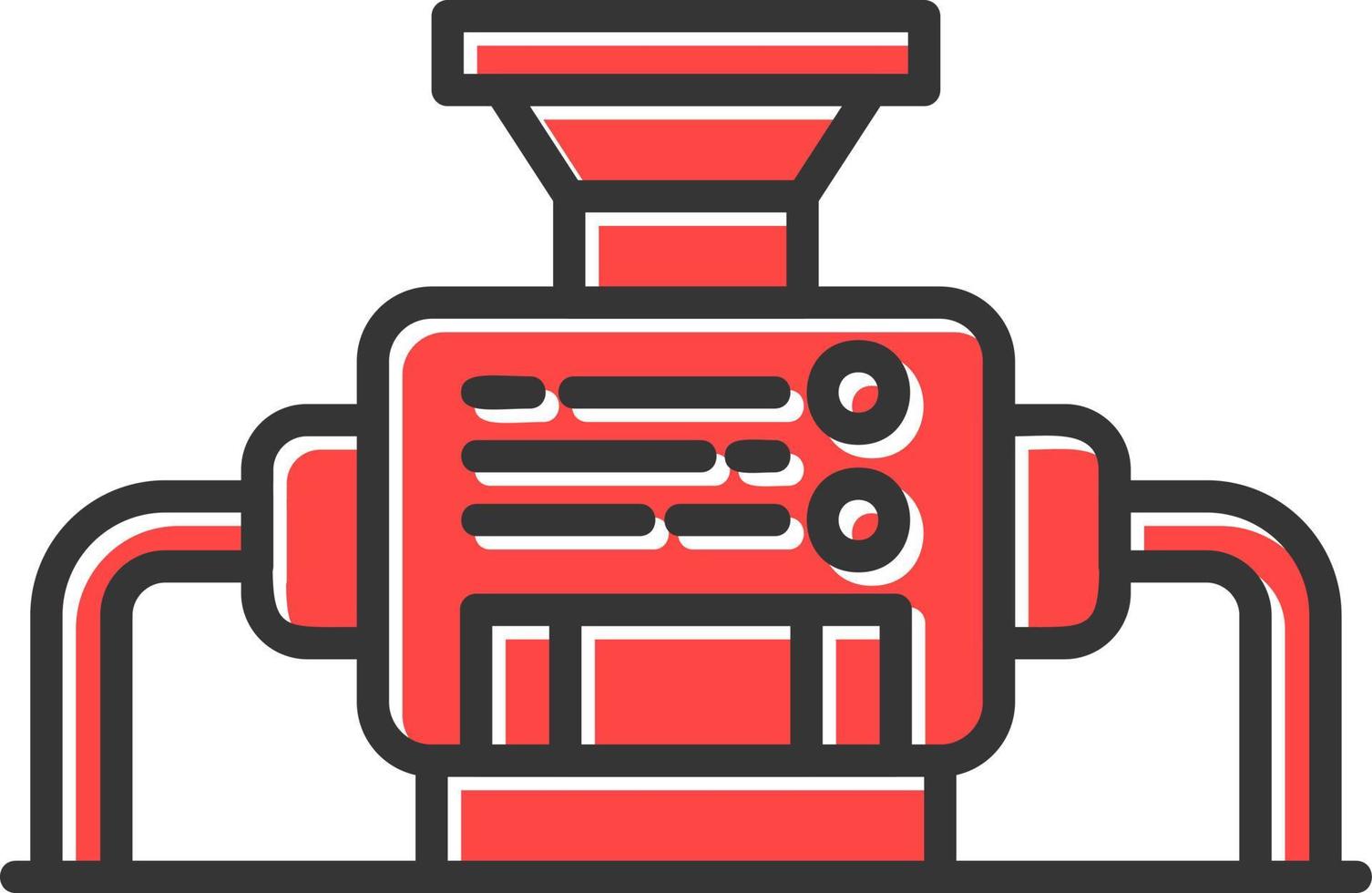 Crusher Creative Icon Design vector