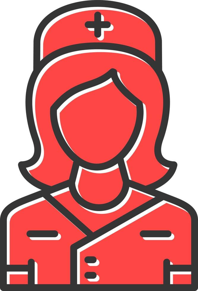 Nurse Creative Icon Design vector
