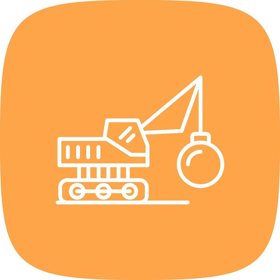 Demolish Creative Icon Design 15924127 Vector Art at Vecteezy