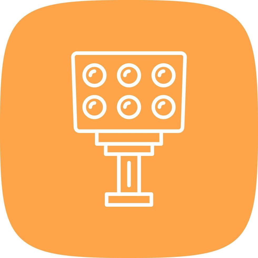 Light Creative Icon Design vector