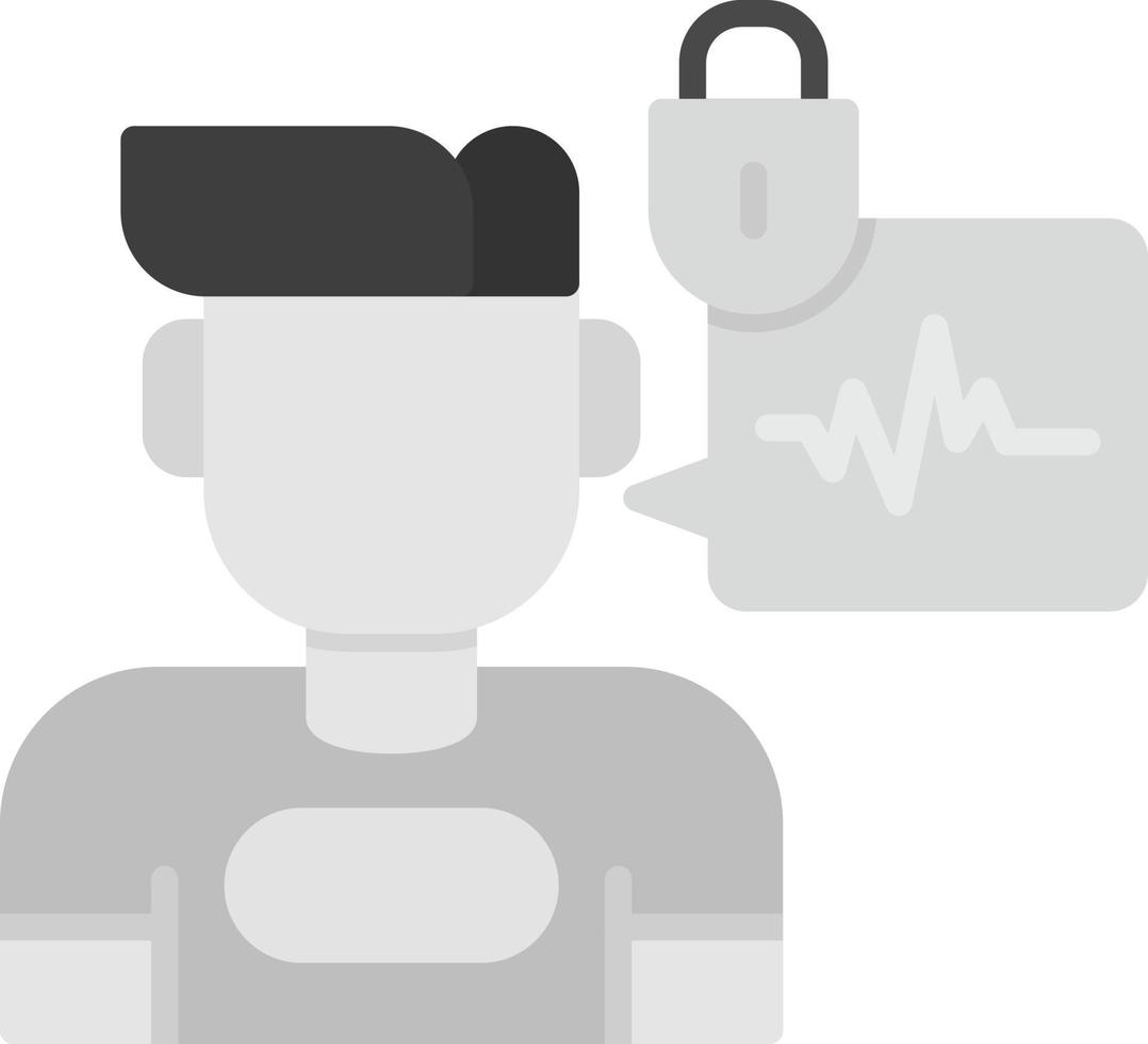 Biometric Creative Icon Design vector