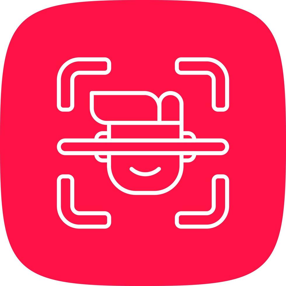 Biometric Creative Icon Design vector