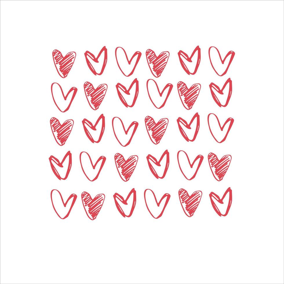 Happy Valentines Day greeting lettering with rainbow-colored heart in the back vector
