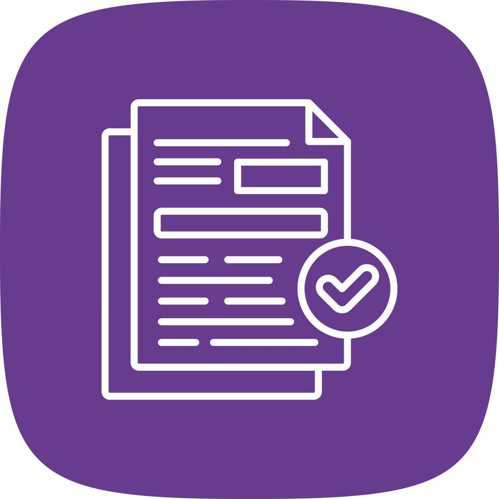 Acceptance Creative Icon Design vector