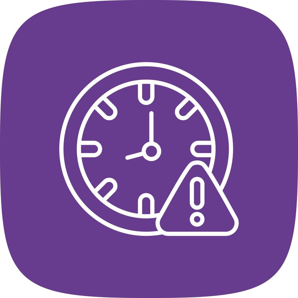 Expired Creative Icon Design vector
