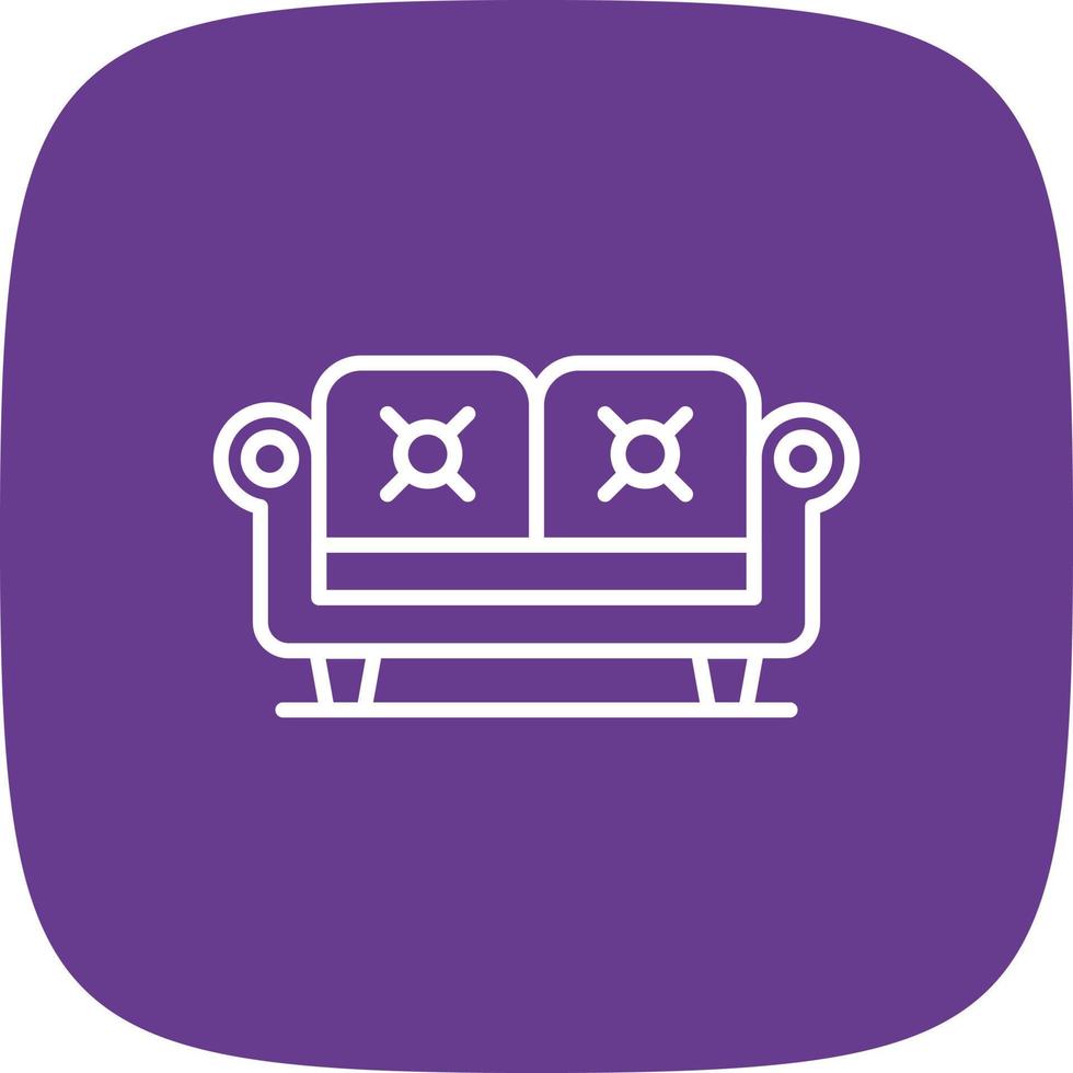 Couch Creative Icon Design vector