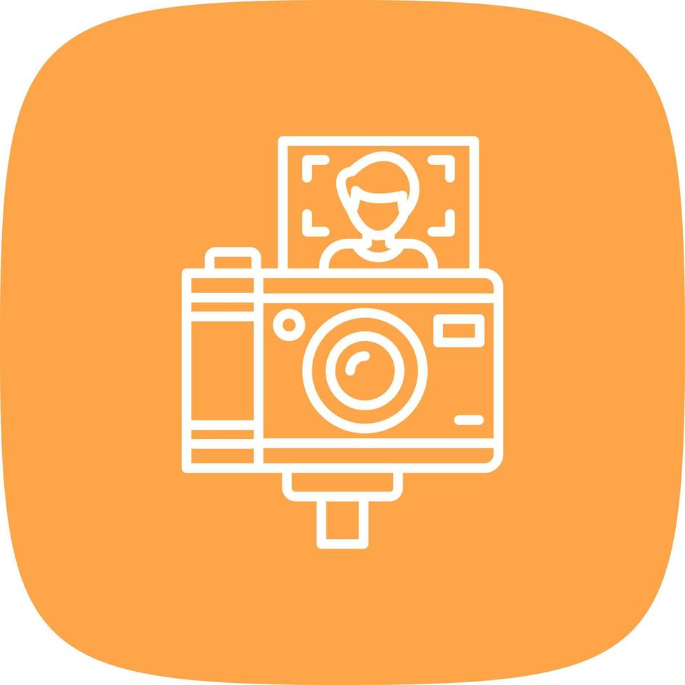 Vlogger Creative Icon Design vector