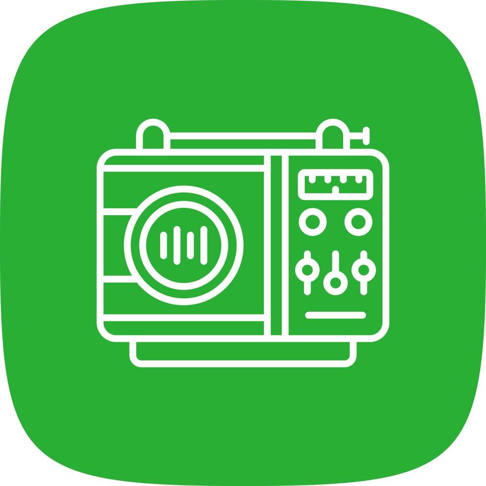 Radio Creative Icon Design vector