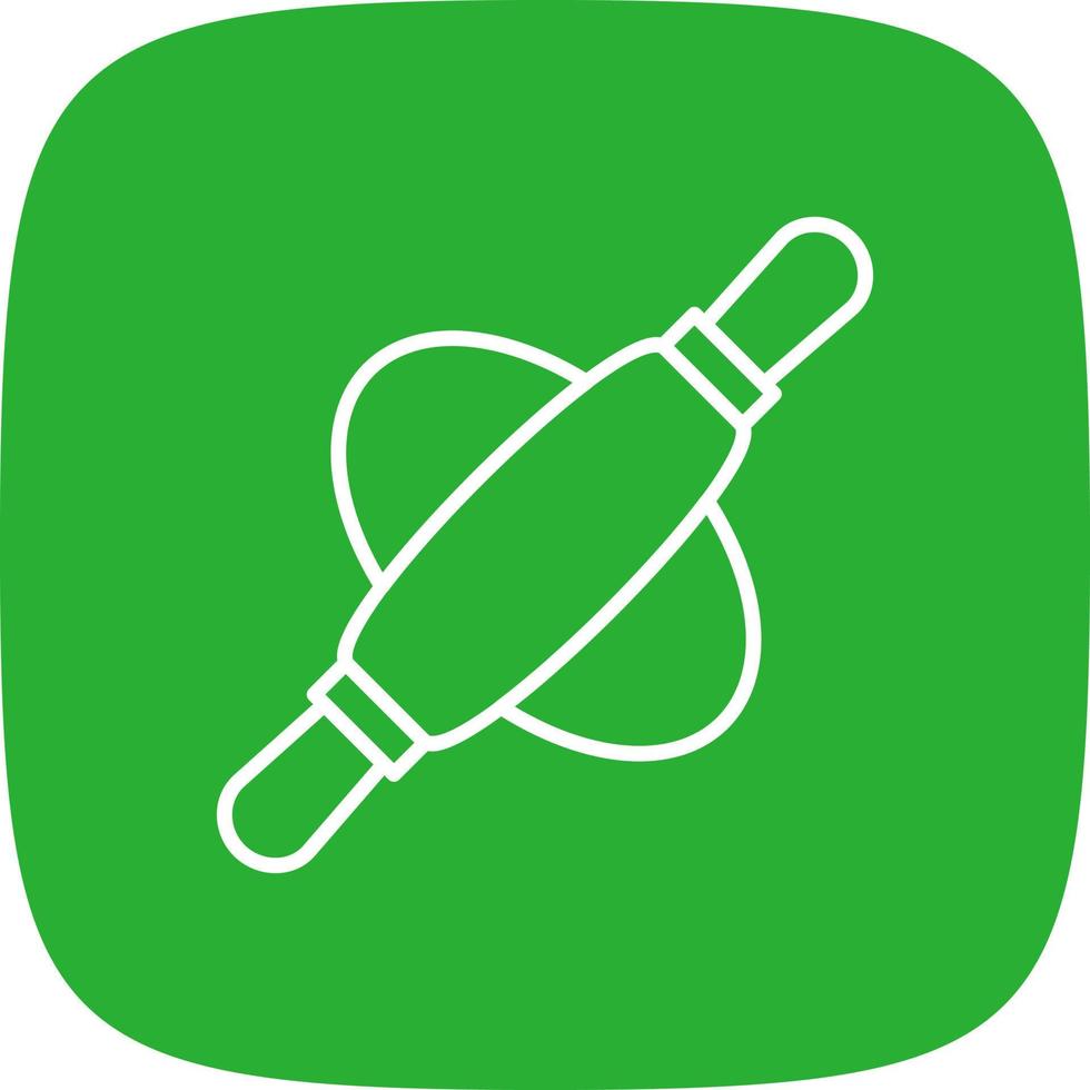 Rolling Pin Creative Icon Design vector