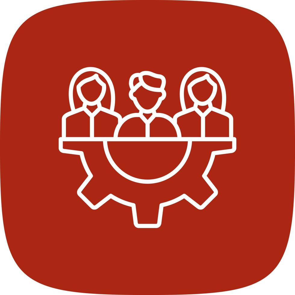 Workforce Creative Icon Design vector