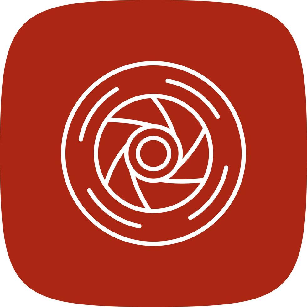 Diaphragm Creative Icon Design vector