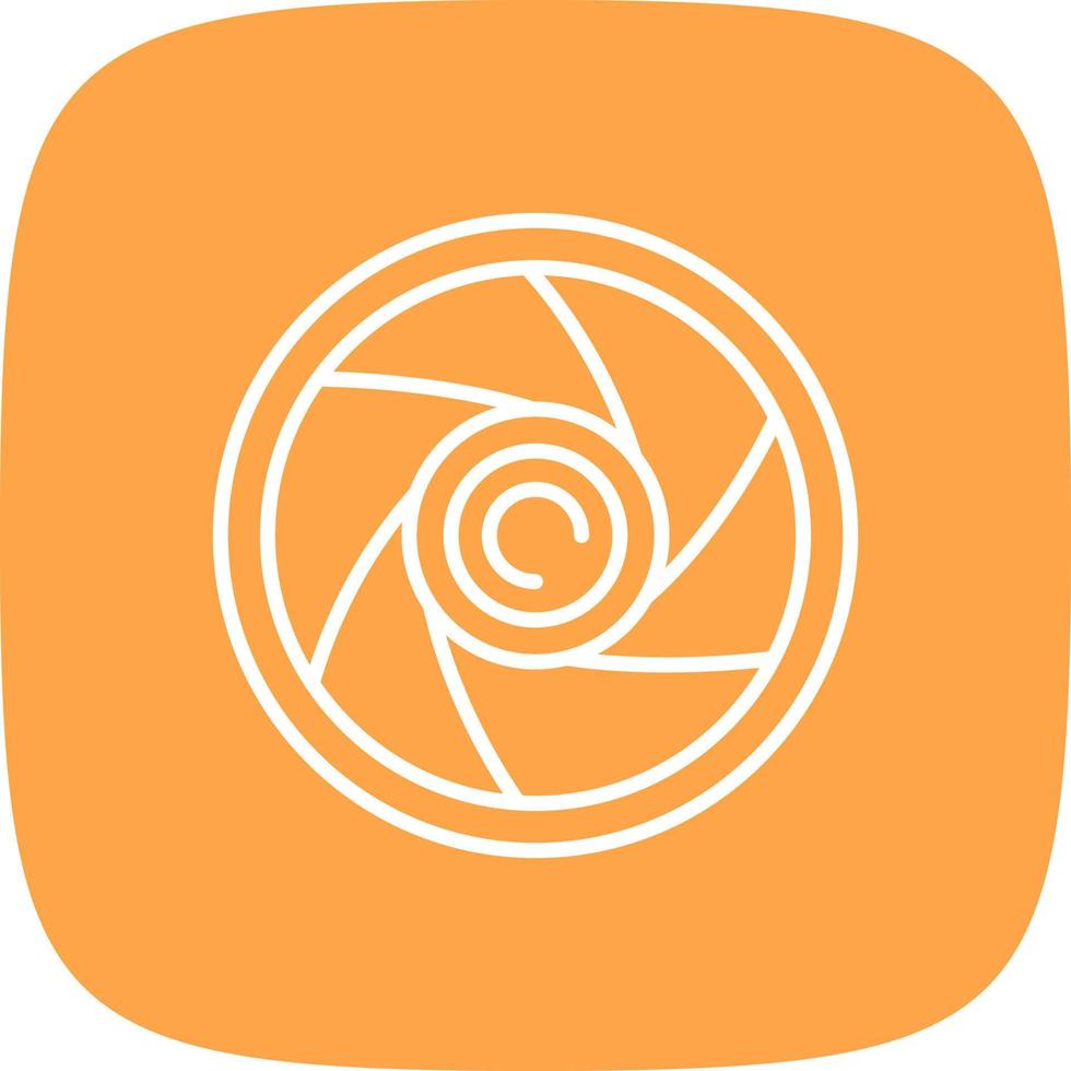 Shutter Creative Icon Design vector