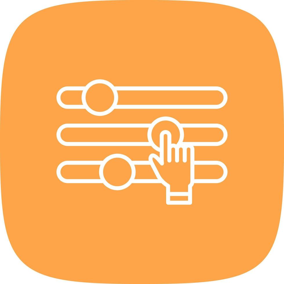 Adjust Creative Icon Design vector