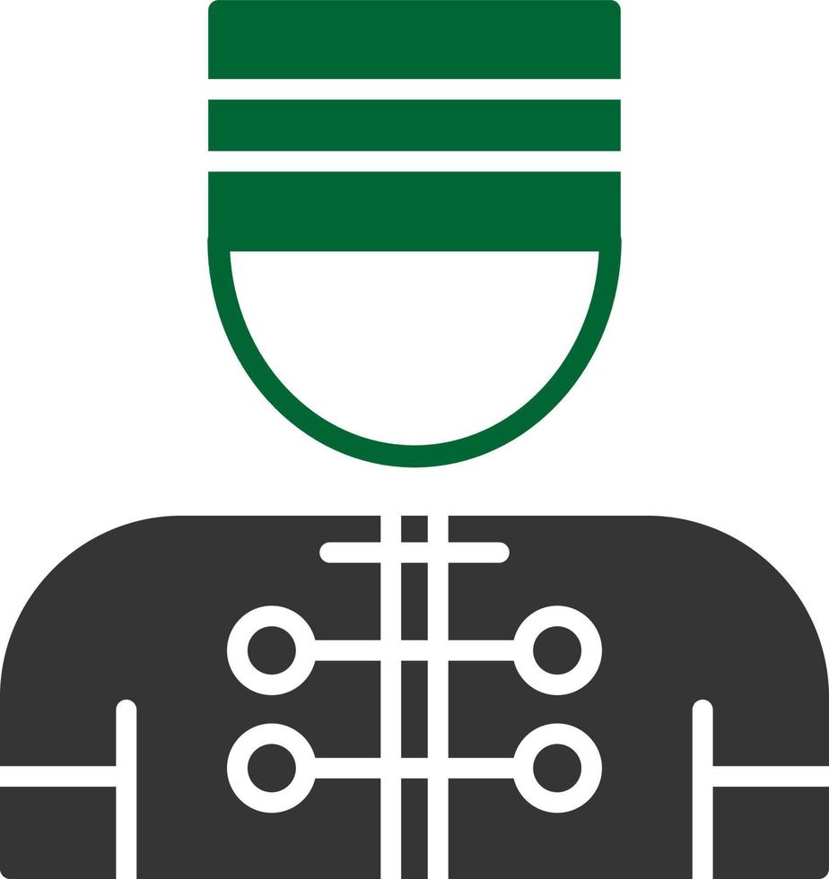 Receptionist Creative Icon Design vector
