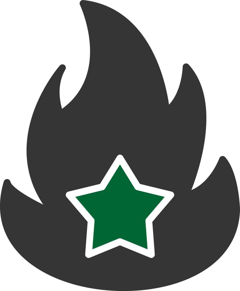 On Fire Creative Icon Design vector