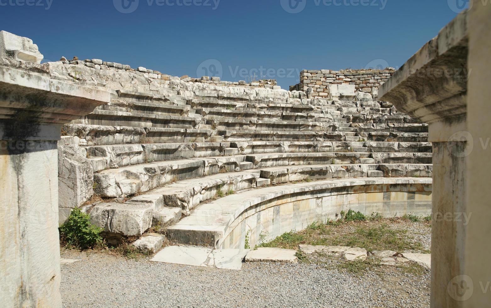 Bouleuterion, Council House in Aphrodisias Ancient City in Aydin, Turkiye photo