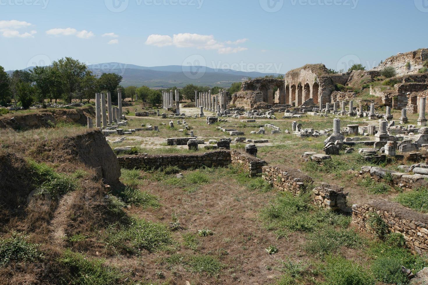 Theater of Aphrodisias Ancient City in Aydin, Turkiye photo