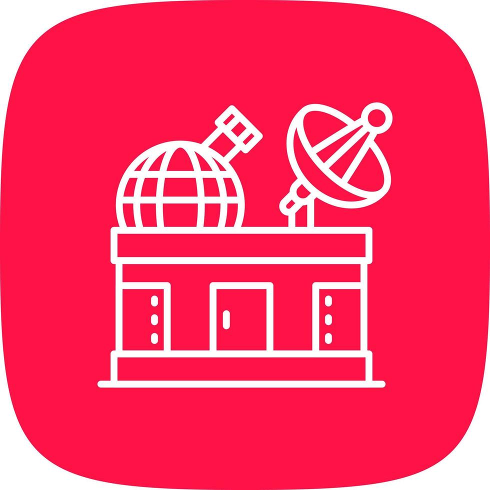 Observatory Creative Icon Design vector