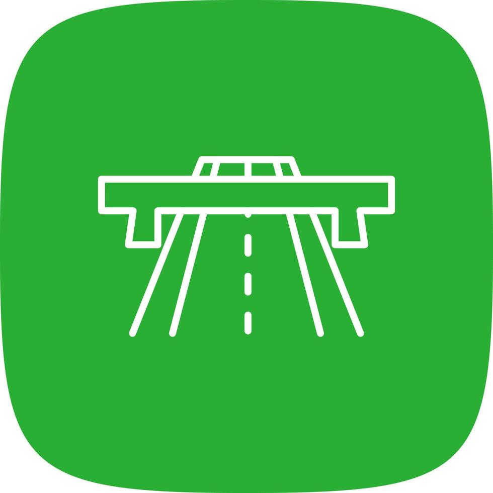 Road Creative Icon Design vector